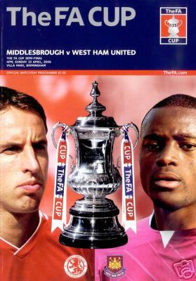 2006 FA CUP SEMI-FINAL - WEST HAM v MIDDLESBROUGH